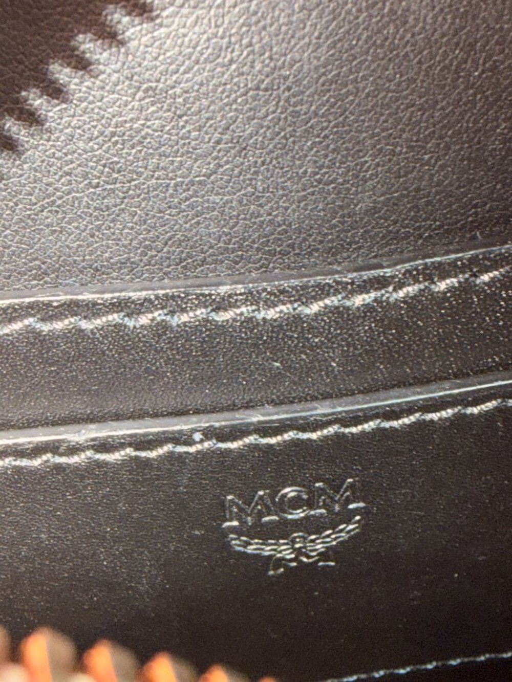 MCM Stark Mini Rose Gold Visetos Studded Backpack - Picture 10 of 12